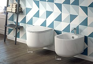 Биде подвесное ARTCERAM Gio Evolution купить в интернет-магазине Sanbest