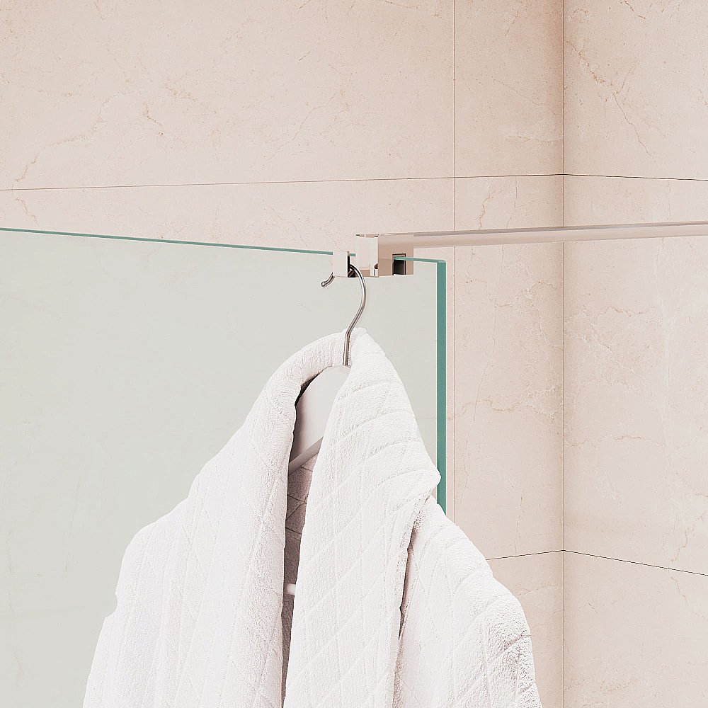 Душевая перегородка RGW Walk In WA-210 80 351021008-21 стекло матовое/профиль хром купить в интернет-магазине Sanbest