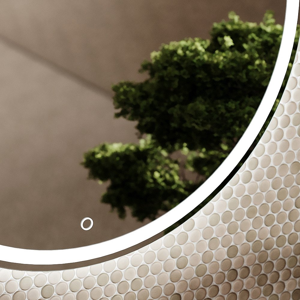 Зеркало Sancos Bella BE1000 белое в ванную от интернет-магазине сантехники Sanbest