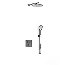 Душевая система Vincea VSFW-4212GM вороненая сталь купить в интернет-магазине сантехники Sanbest