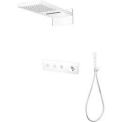 Душевая система Boheme Fusion 130-MW белая купить в интернет-магазине сантехники Sanbest