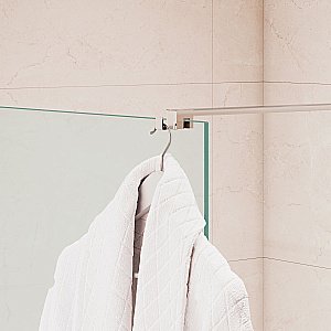 Душевая перегородка RGW Walk In WA-210 80 351021008-21 стекло матовое/профиль хром купить в интернет-магазине Sanbest