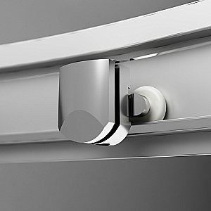 Душевой уголок AM.PM Gem W90G-401-100WT 100х100 стекло прозрачное/профиль серебро матовое купить в интернет-магазине Sanbest