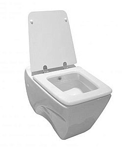 Унитаз подвесной с функцией биде CREAVIT BULL BL320-00CB00E белый купить в интернет-магазине Sanbest