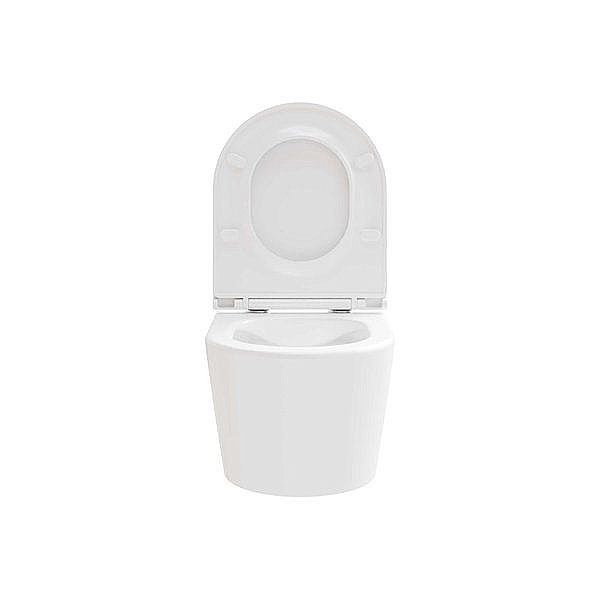 Унитаз Ravak FLOW X01985 белый, с крышкой микролифт, безободковый купить в интернет-магазине Sanbest