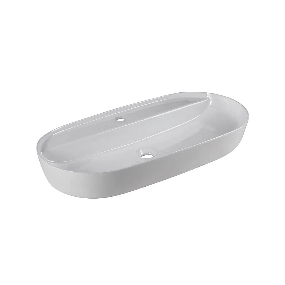 Раковина накладная Belbagno 82 BB1347 белая купить в интернет-магазине Sanbest