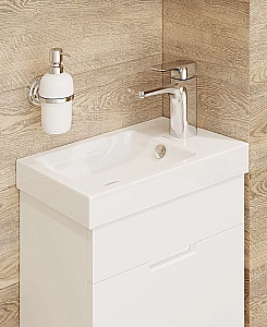 Раковина Sanita luxe Fest 40 FST40SLWB01 белая купить в интернет-магазине Sanbest