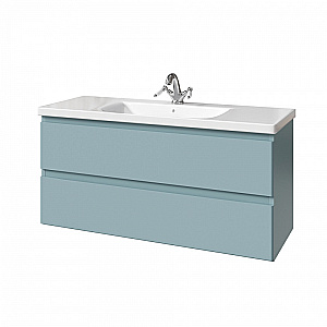 Тумба с раковиной Caprigo Forte 120 два ящика, цвет на выбор для ванной в интернет-магазине Sanbest