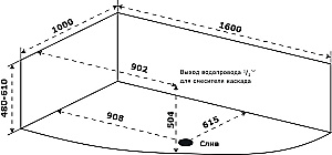 Инсталляция для унитаза Azario AZ-8010-1000 купить в интернет-магазине сантехники Sanbest