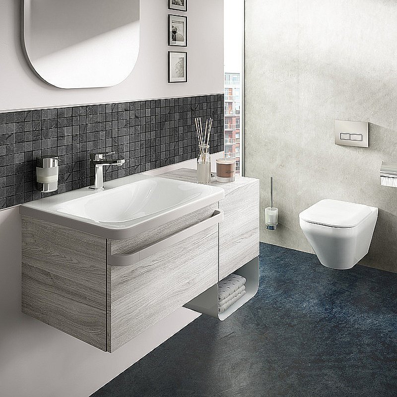 Унитаз подвесной Ideal Standard Tonic K316501 белый, безободковый, с крышкой микролифт купить в интернет-магазине Sanbest