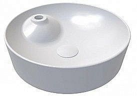 Раковина накладная Bien Flame 42,5 FALG04301FD1W4000 белая матовая купить в интернет-магазине Sanbest