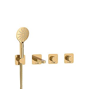 Смеситель для ванны WasserKRAFT Ems A7651.303.305.280.197.348 золото купить в интернет-магазине сантехники Sanbest