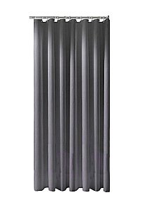 Текстильная шторка для ванной KEUCO PLAN 14943000610 антрацит купить в интернет-магазине сантехники Sanbest