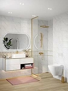 Зеркало CERSANIT LED KN-LU-LED090*120-d-Os в ванную от интернет-магазине сантехники Sanbest
