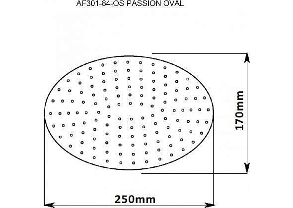 Верхний душ Aquanet Passion AF301-84-OS купить в интернет-магазине сантехники Sanbest