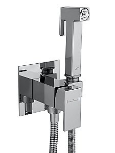 Смеситель с гигиеническим душем встраиваемый WONZON & WOGHAND, Хром (WW-88829903-CR) купить в интернет-магазине сантехники Sanbest