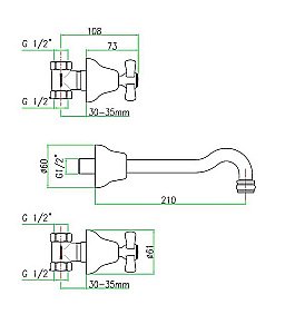 Смеситель для раковины Webert Armony AM750404060 медь купить в интернет-магазине сантехники Sanbest