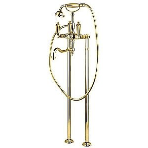 Смеситель для ванны Cezares FIRST-VDP2-03/24-M золото купить в интернет-магазине сантехники Sanbest