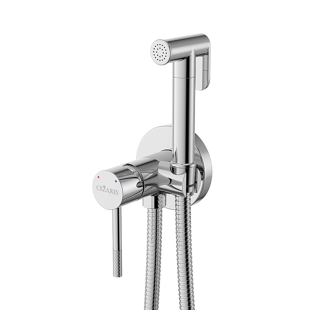 Гигиенический душ со смесителем Cezares RELAX-DIF-01 хром купить в интернет-магазине сантехники Sanbest