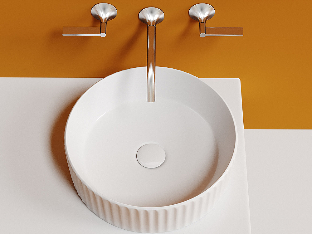 Раковина Ceramica Nova Element CN6057 белая купить в интернет-магазине Sanbest