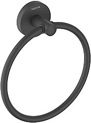 Полотенцедержатель Aquatek Оберон AQ4212MB черный матовый купить в интернет-магазине сантехники Sanbest