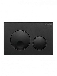 Кнопка для инсталляции Cezares RELAX-BTN-NOP черная матовая купить в интернет-магазине сантехники Sanbest