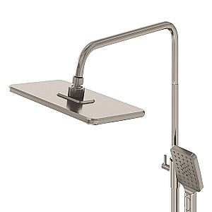 Душевая система Grossman Style 500.K35.05.120 никель брашированный купить в интернет-магазине сантехники Sanbest