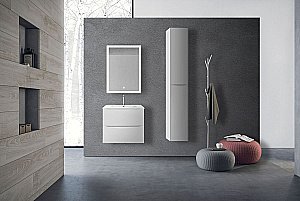 Тумба с раковиной Vincea Mia 600 G.White для ванной в интернет-магазине Sanbest