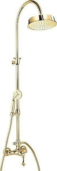 Душевая система Cezares MARGOT-CD-03/24-M золото купить в интернет-магазине сантехники Sanbest