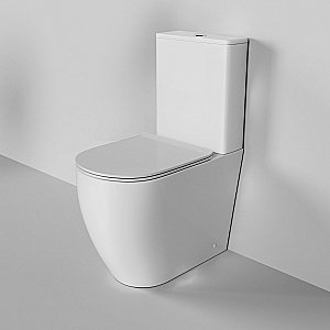 Унитаз-компакт Grossman Style GR-4473S безободковый, с крышкой микролифт, с бачком, белый купить в интернет-магазине Sanbest