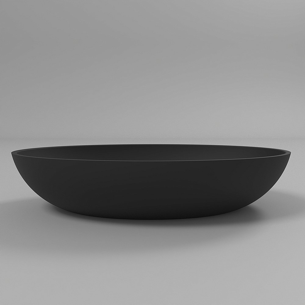 Раковина накладная WhiteCross Citrine 60 0717.060040.201 черная матовая купить в интернет-магазине Sanbest