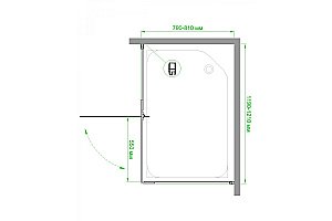 Душевой уголок Royal Bath HPV RB8120HPV-T 120х80 прозрачное стекло/профиль белый купить в интернет-магазине Sanbest