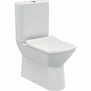 Унитаз напольный Creavit Nova NV361-11CB белый, безободковый, с бачком купить в интернет-магазине Sanbest