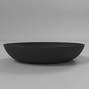 Раковина накладная WhiteCross Citrine 60 0717.060040.201 черная матовая купить в интернет-магазине Sanbest