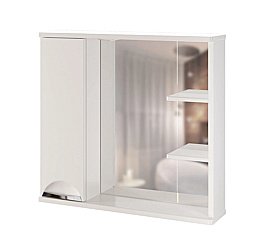 Зеркало со шкафом MIXLINE ЭТЬЕН 534831 75 левое купить в интернет-магазине сантехники Sanbest