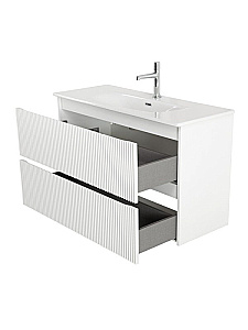 Тумба с раковиной BelBagno UNO-MINI 90 Bianco Opaco для ванной в интернет-магазине Sanbest