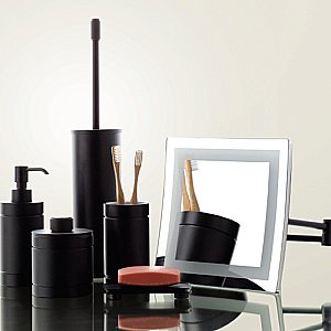 Ведро для мусора Bertocci Officina 01 127 7525 0800 черный матовый купить в интернет-магазине сантехники Sanbest