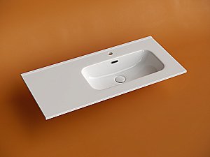 Раковина-столешница Ceramica Nova Element CN7003 белая купить в интернет-магазине Sanbest