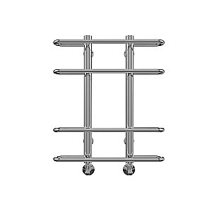 Полотенцесушитель водяной Terminus Сахара П4 500x596 купить в интернет-магазине сантехники Sanbest