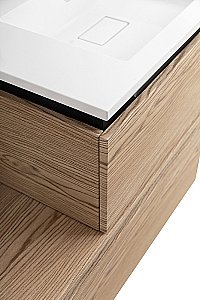 Нижняя тумба Cezares SLIDER-800-1C-PI-RT-P дуб тангент для ванной в интернет-магазине сантехники Sanbest