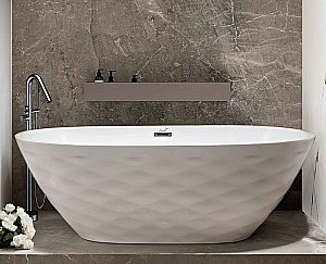 Ванна акриловая Ceruttispa TONIA CT11230 170х75 белая купить в интернет-магазине Sanbest