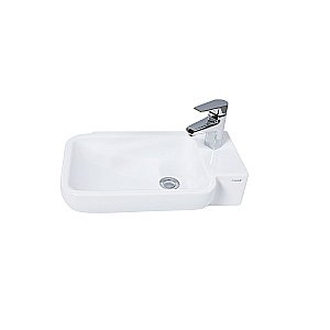 Раковина Creavit Elmas 52,5 TP027-0000 белая купить в интернет-магазине Sanbest