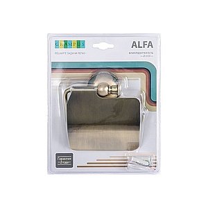 Держатель туалетной бумаги Grampus Alfa GR-9510 купить в интернет-магазине сантехники Sanbest