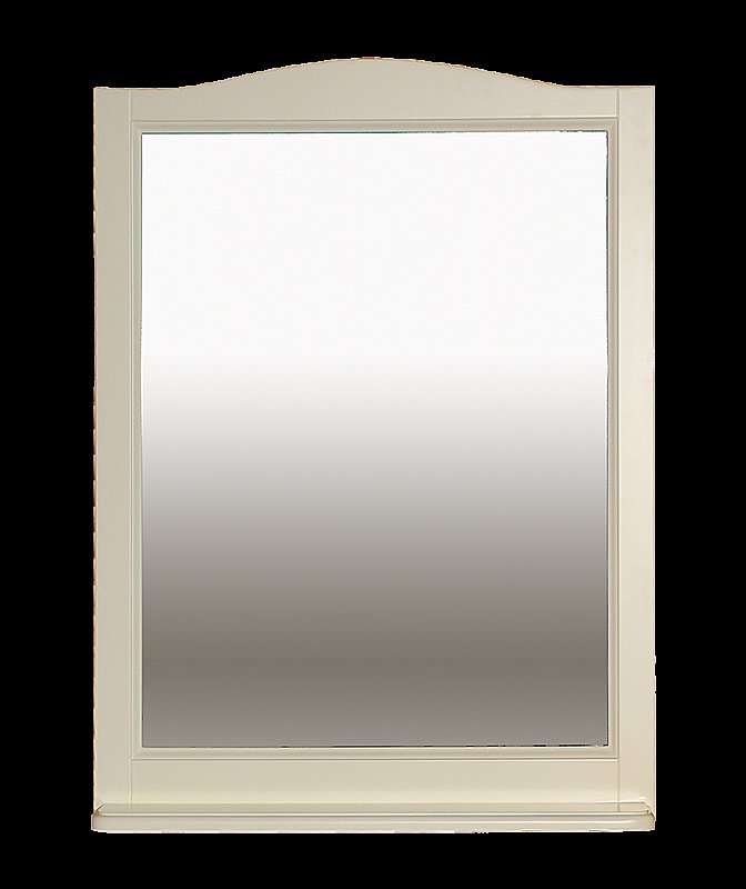 Зеркало Misty Лувр 75x100 слоновая кость в ванную от интернет-магазине сантехники Sanbest