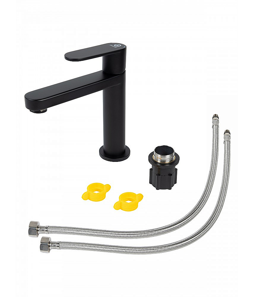 Cмеситель для раковины Agger Sweet A2702144 черный матовый купить в интернет-магазине сантехники Sanbest