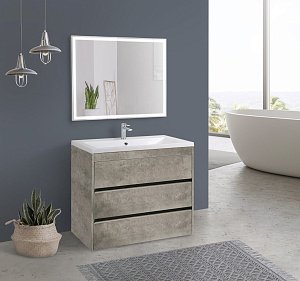 Мебель для ванной Art&Max Family 1000-3C напольная, Венето цемент для ванной в интернет-магазине Sanbest