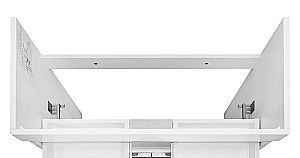 Тумба с раковиной Azario KANTRI 80/1Н CS00097256 белая для ванной в интернет-магазине Sanbest