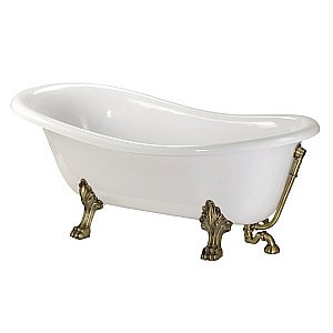 Ванна Migliore Bella на лапах LEONE STANDART 26916 170х80 белая,бронза купить в интернет-магазине Sanbest