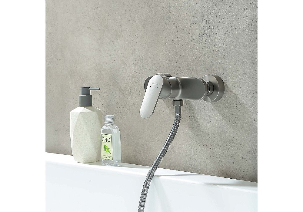 Cмеситель для душа Aquatek Ника AQ1860BGM оружейная сталь купить в интернет-магазине сантехники Sanbest