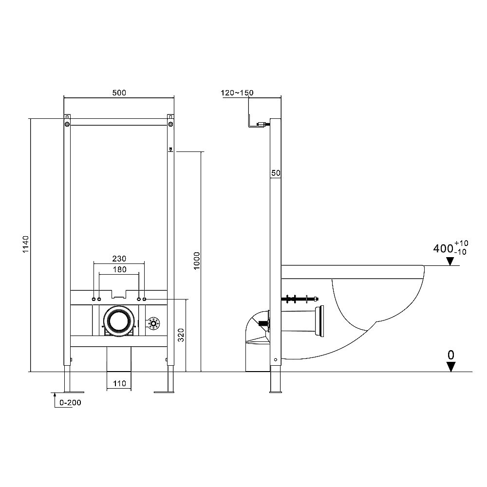 Инсталляция для унитаза Grossman 901.K31.01.000 купить в интернет-магазине сантехники Sanbest